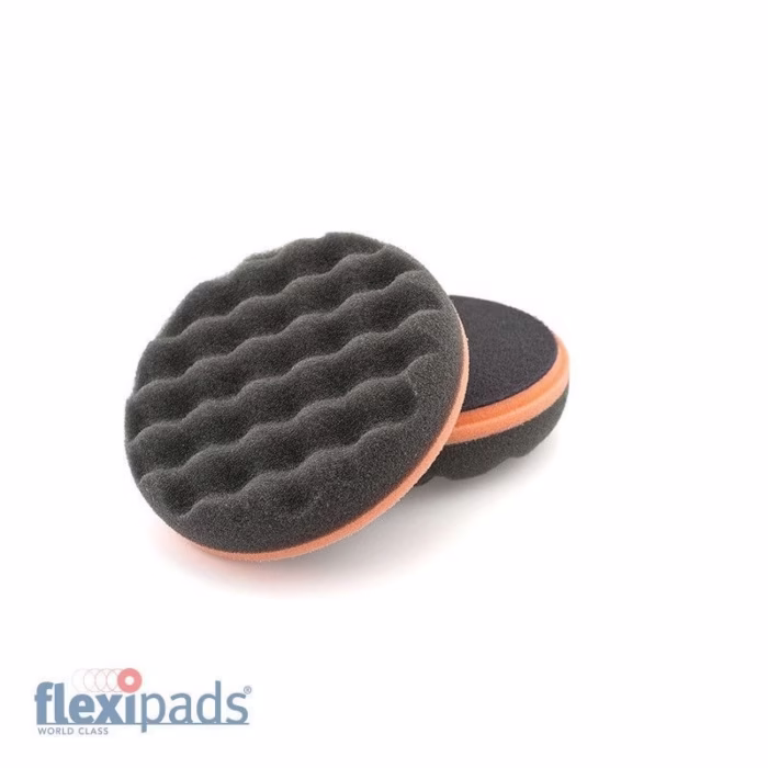135mm (5") Black SOFT Waffle Finishing Pad