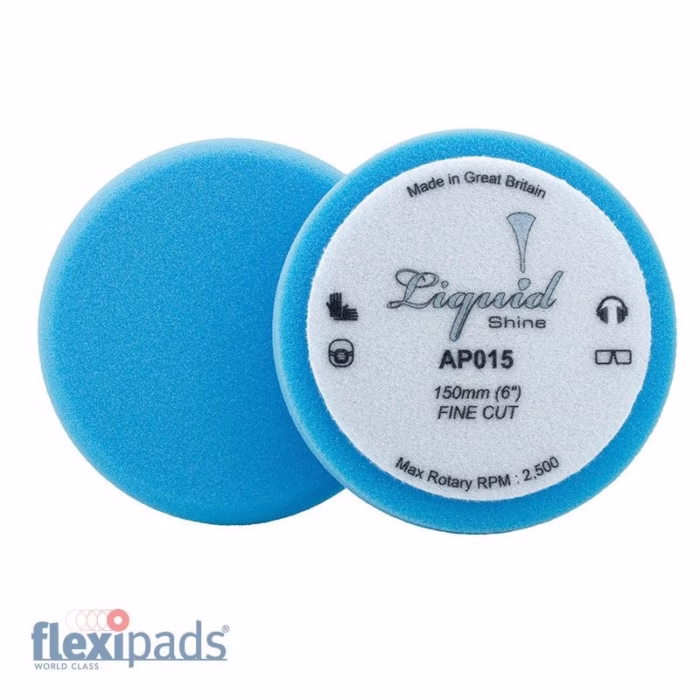 Flexi Gąbka polerska rzep 150/30mm Fine Cut 2szt