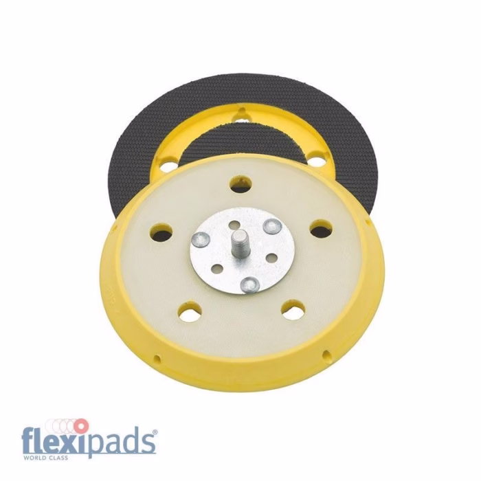 125mm (5") 5-Hole CHANNEL GRIP 5/16-UNF DA Pad