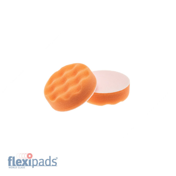Gąbka polerska 80 mm EVO MEDIUM Waffle Orange